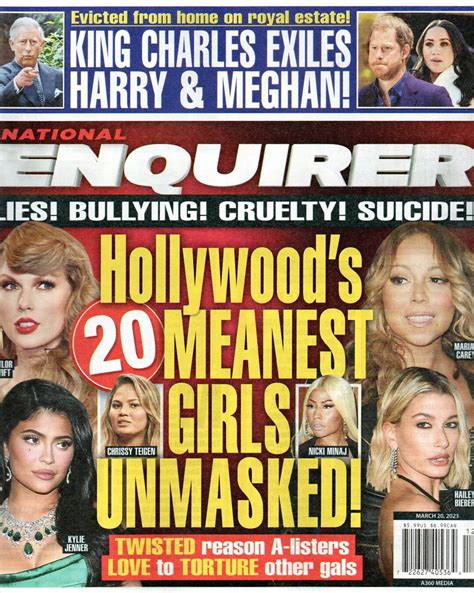 the enquirer magazine|is the enquirer still published.